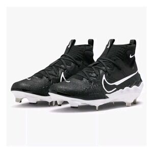 Nike Alpha Huarache NXT Black White Baseball Cleats DJ6517-001‎ Mens Size 8 NEW